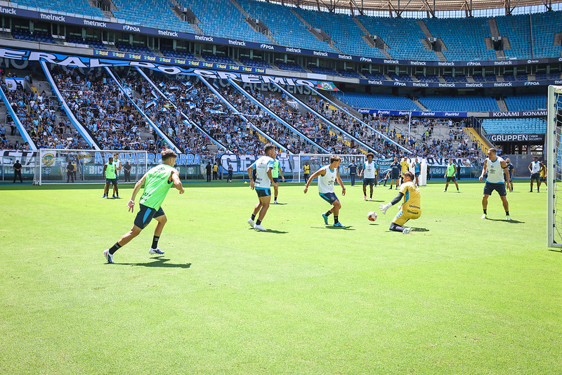 grêmio treino solidario